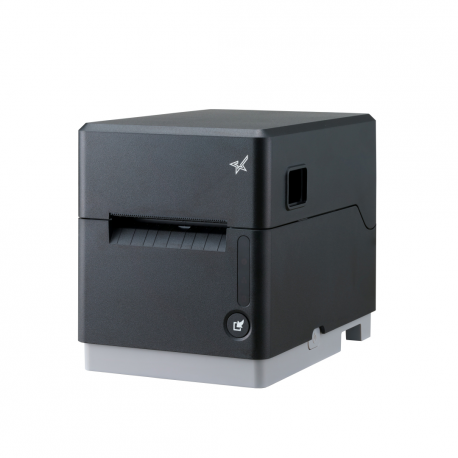 Star mC-Label3 MCL32CI - Label printer - direct thermal - Roll (8 cm) - 203 dpi - up to 180 mm / sec - USB-C, LAN, USB host - cutter - black - 2