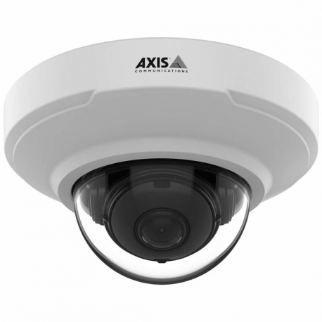 AXIS M30 Series M3086-V Mic - Network surveillance camera - dome - vandal resistant / impact resistant / dust resistant / water resistant - colour (Day&Night) - 4 MP - 2688 x 1512 - fixed iris - fixed focal - audio - LAN 10 / 100 - MJPEG, H.264, AVC, HEVC, H.265, MPEG-4 Part 10, MPEG-H Part 2 - PoE Plus Class 2 - 0