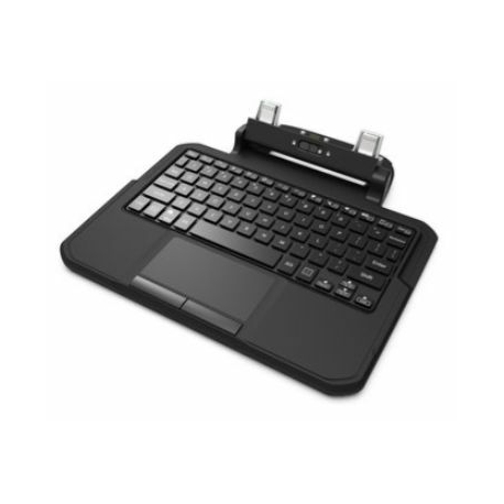 Zebra - Keyboard - 2-in-1 - with touchpad - backlit - dock - QWERTY - US English - key switch: Scissor-Switch - 0
