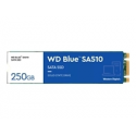 WD Blue SA510 WDS250G3B0B-00AXS0 - SSD - 250 GB - internal - M.2 2280 - SATA 6Gb/s - blue