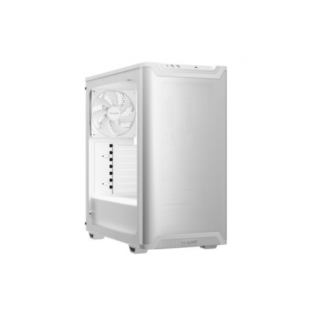 be quiet! Pure Base 501 Airflow Window - Midi-tower - ATX - windowed side panel (tempered glass) - no power supply (ATX / PS/2) - white - USB/Audio - 0