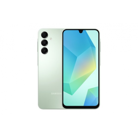 Samsung Galaxy A16 - 4G smartphone - dual-SIM - RAM 4 GB / Internal Memory 128 GB - microSD slot - OLED display - 6.7" - 2340 x 1080 pixels (90 Hz) - 3x rear cameras 50 MP, 5 MP, 2 MP - front camera 13 MP - light green - 9
