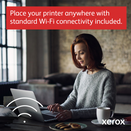 Xerox C410V / DN - Printer - colour - Duplex - laser - A4 / Legal - 1200 x 1200 dpi - up to 40 ppm (mono)  /  up to 40 ppm (colour) - capacity: 251 sheets - USB, Gigabit LAN, USB 2.0 host - 25