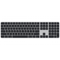 Apple Magic Keyboard with Touch ID and Numeric Keypad - Keyboard - USB-C - wireless - Bluetooth - QWERTY - Swedish - black keys