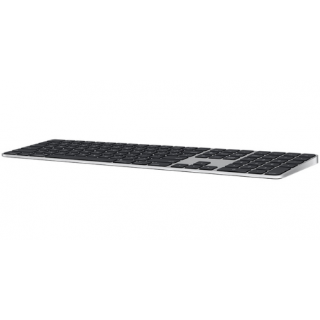 Apple Magic Keyboard with Touch ID and Numeric Keypad - Keyboard - USB-C - wireless - Bluetooth - QWERTY - Swedish - black keys - 1