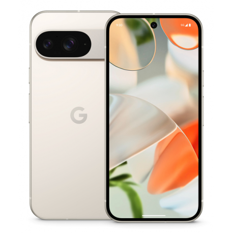 Google Pixel 9 - 5G smartphone - dual-SIM - RAM 12 GB  /  Internal Memory 128 GB - OLED display - 6.3" - 2424 x 1080 pixels (120 Hz) - 2x rear cameras 50 MP, 48 MP - front camera 10.5 MP - porcelain - 6