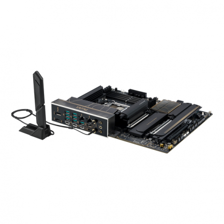 ASUS ProArt X870E-CREATOR WIFI - Motherboard - ATX - Socket AM5 - AMD X870E Chipset - USB4, USB-C 3.2 Gen 2x2, USB 3.2 Gen 2, USB 3.2 Gen 1 - Wi-Fi 7, 10 Gigabit LAN, Bluetooth - onboard graphics (CPU required) - HD Audio (8-channel) - 1