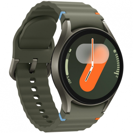 Samsung Galaxy Watch7 - 40 mm - smart watch with sport band - rubber - band size: S / M - display 1.3" - 32 GB - NFC, Wi-Fi, Bluetooth, LTE - 4G - 28.9 g - green - 2
