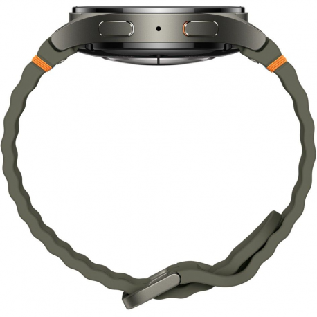 Samsung Galaxy Watch7 - 40 mm - smart watch with sport band - rubber - band size: S / M - display 1.3" - 32 GB - NFC, Wi-Fi, Bluetooth, LTE - 4G - 28.9 g - green - 4