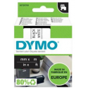 DYMO D1 Standard - Polyester - self-adhesive - black on white - Roll (1.9cm x 7m) 1 cassette(s) label tape - for LabelMANAGER 360D, 420P; DYMO LabelWriter 450 Duo