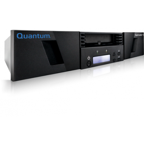 Quantum SuperLoader 3 with (Model C) drive(s) - Tape autoloader - 192 TB / 480 TB - slots: 16 - LTO Ultrium (12 TB / 30 TB) - Ultrium 8 - SAS-2 - rack-mountable - 2U - barcode reader - with SAS Host Bus Adapter (6Gb / s, PCI Express) - 0