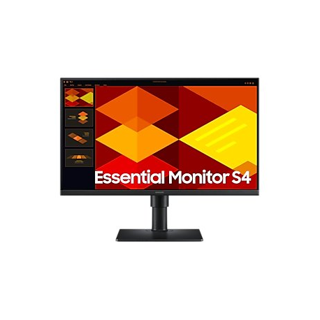 Samsung S24D406GAU - S40GD Series - LED monitor - 24" - 1920 x 1080 Full HD (1080p) @ 100 Hz - IPS - 250 cd / m² - 1000:1 - 5 ms - 2xHDMI, DisplayPort - speakers - black - 0