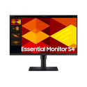 Samsung S24D406GAU - S40GD Series - LED monitor - 24" - 1920 x 1080 Full HD (1080p) @ 100 Hz - IPS - 250 cd / m² - 1000:1 - 5 ms - 2xHDMI, DisplayPort - speakers - black