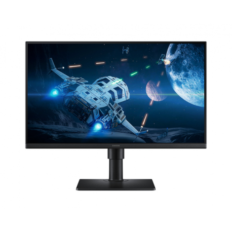 Samsung S24D406GAU - S40GD Series - LED monitor - 24" - 1920 x 1080 Full HD (1080p) @ 100 Hz - IPS - 250 cd / m² - 1000:1 - 5 ms - 2xHDMI, DisplayPort - speakers - black - 16