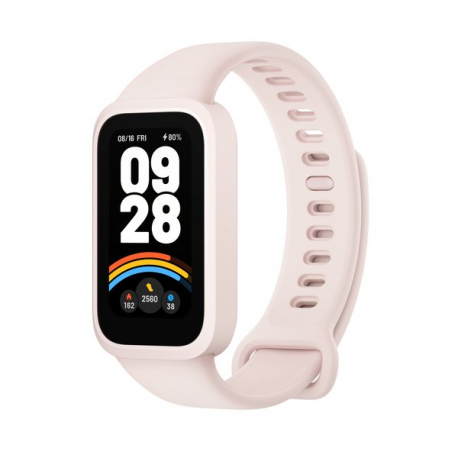 Xiaomi Smart Band 9 Active - Activity tracker with strap - TPU - wrist size: 135-215 mm - display 1.47" - Bluetooth - 16.5 g - pink - 0