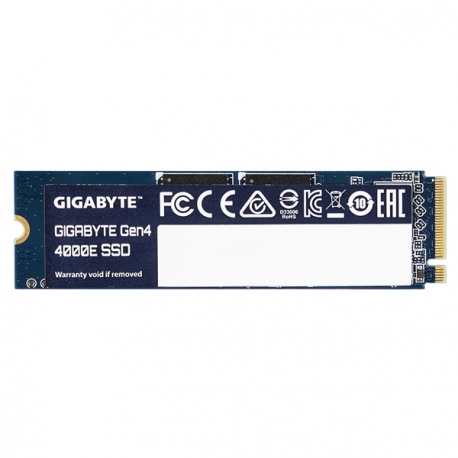 Gigabyte Gen4 4000E - SSD - 500 GB - internal - M.2 2280 - PCIe 4.0 x4 (NVMe) - 0