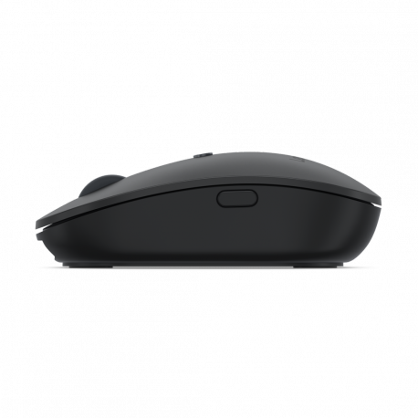 Lenovo Multi-Device - X9 Edition - mouse - right and left-handed - optical - 4 buttons - wireless - 2.4 GHz, Bluetooth 5.0 - USB-C wireless receiver - thunder gray (top), thunder black (bottom) - brown box - 3