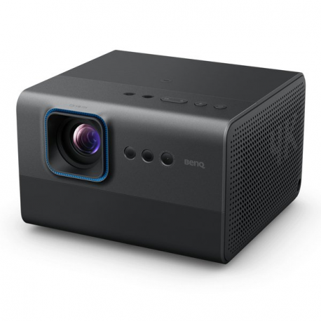 BenQ GP520 - DLP projector - 4-channel LED - portable - 3D - 2600 ANSI lumens - 3840 x 2160 - 16:9 - 1080p - IEEE 802.11ax wireless / AirPlay / Chromecast - 1