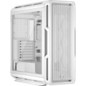 CORSAIR 5000T - Mid tower - extended ATX - windowed side panel (tempered glass) - no power supply (ATX) - white - USB/Audio