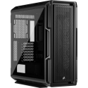 CORSAIR 5000T - Mid tower gaming - extended ATX - windowed side panel (tempered glass) - no power supply (ATX) - black - USB / Audio