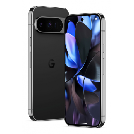 Google Pixel 9 Pro - 5G smartphone - dual-SIM - RAM 16 GB / Internal Memory 128 GB - OLED display - 6.3" - 1280 x 2856 pixels (120 Hz) - 3x rear cameras 50 MP, 48 MP, 48 MP - front camera 42 MP - obsidian - 2