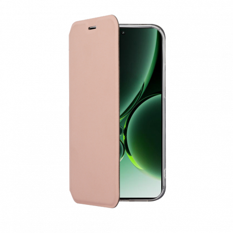 Screenor Clever - Flip cover for mobile phone - eco-leather, thermoplastic polyurethane (TPU) - rose - for OnePlus Nord 4 - 2