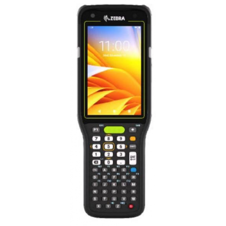 Zebra MC3400 - Data collection terminal - rugged - Android - 128 GB UFS card - 4" colour (800 x 480) - rear camera + front camera - barcode reader - (2D imager) - USB host - microSD slot - Wi-Fi 6E, Bluetooth, NFC - TAA Compliant - 0