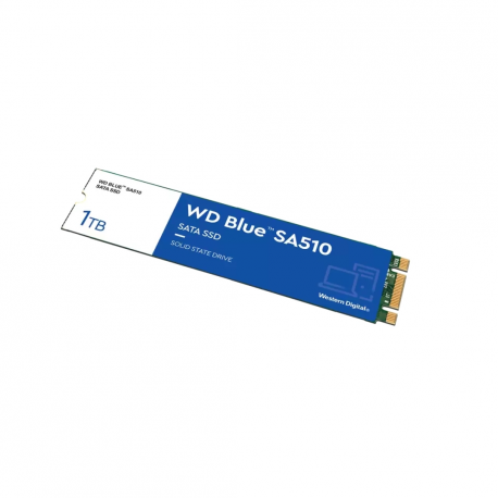WD Blue SA510 WDS100T3B0B-00AXS0 - SSD - 1 TB - internal - M.2 2280 - SATA 6Gb/s - 2