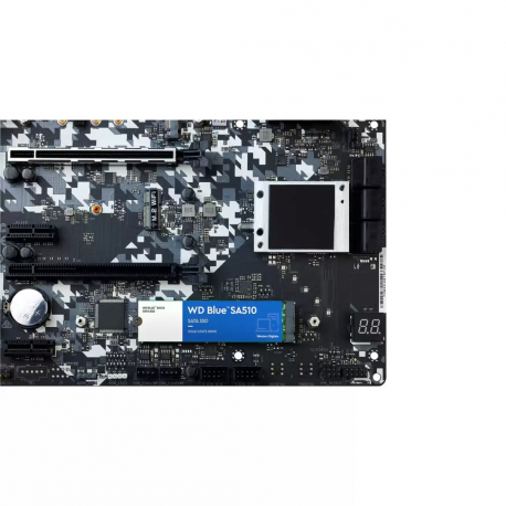WD Blue SA510 WDS100T3B0B-00AXS0 - SSD - 1 TB - internal - M.2 2280 - SATA 6Gb/s - 3