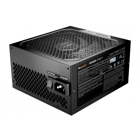 be quiet! Power Zone 2 Z2-1000W - Power supply (internal) - ATX12V 3.1/ EPS12V 2.92 - 80 PLUS Platinum - Cybenetics Platinum - AC 100-240 V - 1000 Watt - active PFC - black - 1