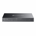 TP-Link Omada ES210GMP V1 - Switch - Managed - 8 x 10 / 100 / 1000 (PoE+) + 1 x 10 / 100 / 1000 + 1 x combo Gigabit SFP / RJ-45 (uplink) - desktop, wall-mountable - PoE+ (123 W)