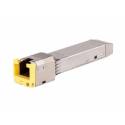 HPE Aruba Networking - SFP (mini-GBIC) transceiver module - 1GbE - 1000Base-T - RJ-45 - up to 100 m