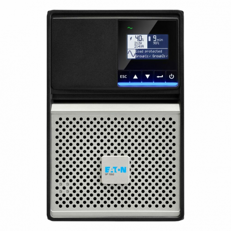 Eaton 5P 1550i - Gen 2 - UPS - tower - AC 200 / 208 / 220 / 230 / 240 V - 1350 Watt - 1550 VA - 1-phase - 9 Ah - RS-232, USB - output connectors: 8 - black / silver - 0