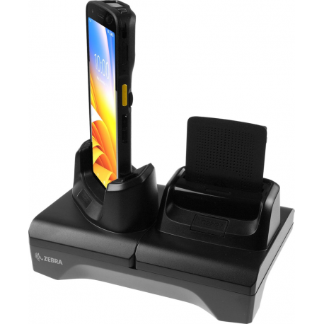 Zebra - Handheld charging cradle - with battery charger - output connectors: 1 - for Zebra TC22, TC27 - 1