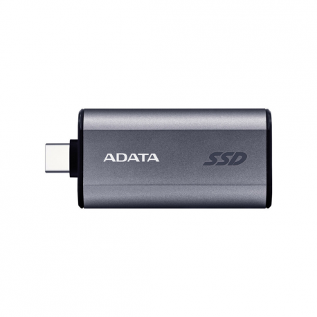 ADATA SC750 - SSD - 2000 GB - external (portable) - USB 3.2 Gen 2 (USB-C connector) - black titanium - 2