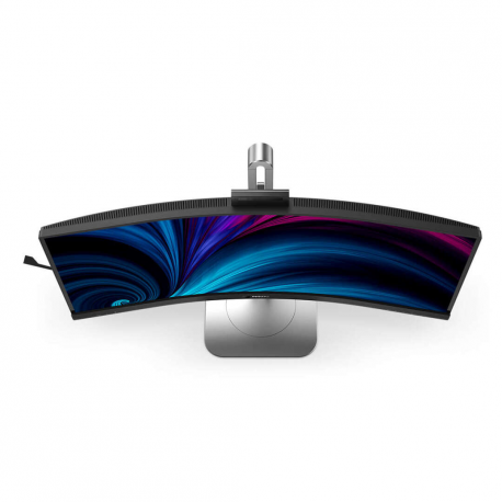 Philips 34B2U6603CH - 6000 Series - LED monitor - curved - 34" - 3440 x 1440 WQHD @ 120 Hz - VA - 550 cd/m² - 4000:1 - DisplayHDR 400 - 4 ms - Thunderbolt 4, 2xHDMI, DisplayPort - speakers - charcoal - 2