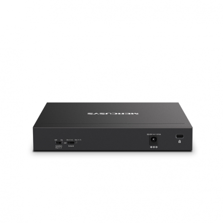 Mercusys MS108GP V1 - Switch - 8 x 10 / 100 / 1000 (7 PoE+) - desktop, wall-mountable - PoE+ (65 W) - 2