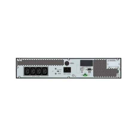 APC Easy UPS On-Line - UPS (rack-mountable) - extended runtime - AC 220 / 230 / 240 V - 900 Watt - 1000 VA - 1-phase - Lead Acid - USB, serial - output connectors: 4 - 4U - Europe - black, RAL 7010 - 4
