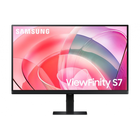 Samsung ViewFinity S7 S27D700EAU - S70D Series - LED monitor - 27" - 3840 x 2160 UHD @ 60 Hz - IPS - 350 cd / m² - 1000:1 - HDR10 - 5 ms - HDMI, DisplayPort - black - 0