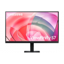Samsung ViewFinity S7 S27D700EAU - S70D Series - LED monitor - 27" - 3840 x 2160 UHD @ 60 Hz - IPS - 350 cd / m² - 1000:1 - HDR10 - 5 ms - HDMI, DisplayPort - black