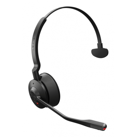 Jabra Engage 55 SE Mono - Headset - on-ear - DECT - wireless - USB-C via DECT adapter - UC certified - 3