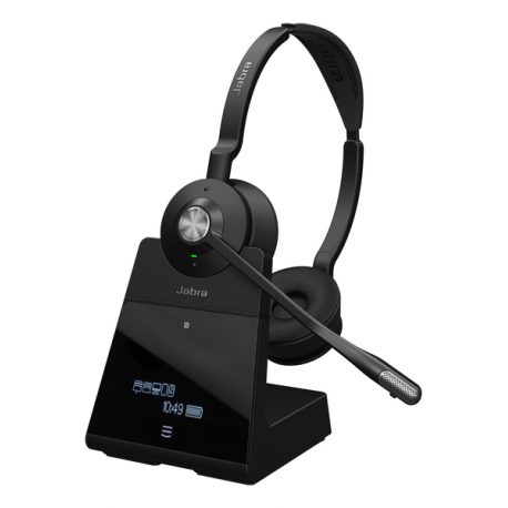 Jabra Engage 75 SE Stereo - Headset - on-ear - DECT / Bluetooth - wireless - NFC - UC certified, Zoom Certified, Amazon Chime Certified, Google Meet Certified, Works With Chromebook Certified, Certified for Microsoft Teams Open Office - 0