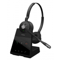 Jabra Engage 65 SE Stereo - Headset - on-ear - DECT - wireless - Zoom Certified, UC certified, Google Meet Certified, Amazon Chime Certified, Works With Chromebook Certified, Certified for Microsoft Teams Open Office