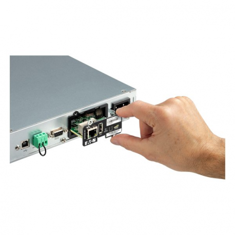 Eaton 5P 1150iR - Gen 2 - UPS (rack-mountable) - AC 200/208/220/230/240 V - 920 Watt - 1150 VA - 1-phase - valve regulated lead-acid (VRLA) - 9 Ah - RS-232, USB - output connectors: 6 - 1U - 19" - black/silver - 3