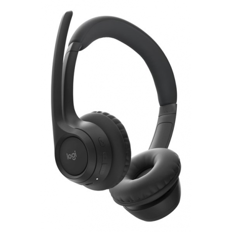 Logitech Zone 305 - Headset - on-ear - Bluetooth - wireless - USB-C via Bluetooth adapter - noise isolating - Certified for Microsoft Teams, Works With Chromebook Certified - 6