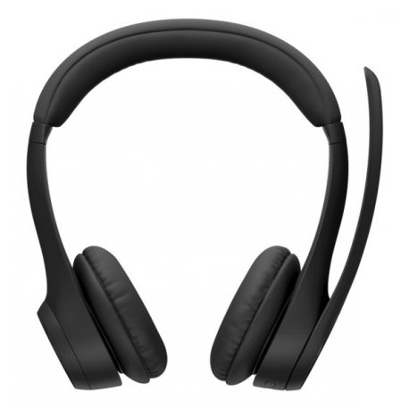 Logitech Zone 305 - Headset - on-ear - Bluetooth - wireless - USB-C via Bluetooth adapter - noise isolating - Certified for Zoom Rooms, Google Meet Certified, Works With Chromebook Certified, Works With Google Voice - 4