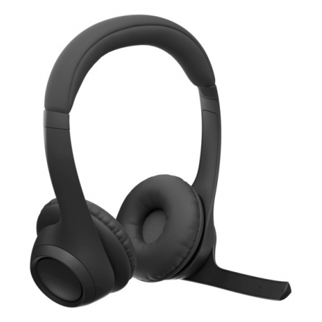 Logitech Zone 305 - Headset - on-ear - Bluetooth - wireless - USB-C via Bluetooth adapter - noise isolating - Certified for Zoom Rooms, Google Meet Certified, Works With Chromebook Certified, Works With Google Voice - 6