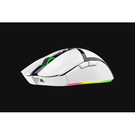 Razer Cobra Pro - Mouse - gaming - right-handed - optical - 8 buttons - wired, wireless - USB - white - 5