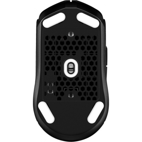 HyperX Pulsefire Haste 2 - Mouse - optical - 6 buttons - wireless, wired - 2.4 GHz, Bluetooth 5.2, USB 2.0 - USB wireless receiver - black - 5
