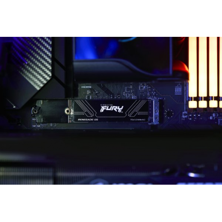 Kingston FURY Renegade G5 - SSD - 2 TB - internal - M.2 2280 - PCI Express 5.0 x4 (NVMe) - 12